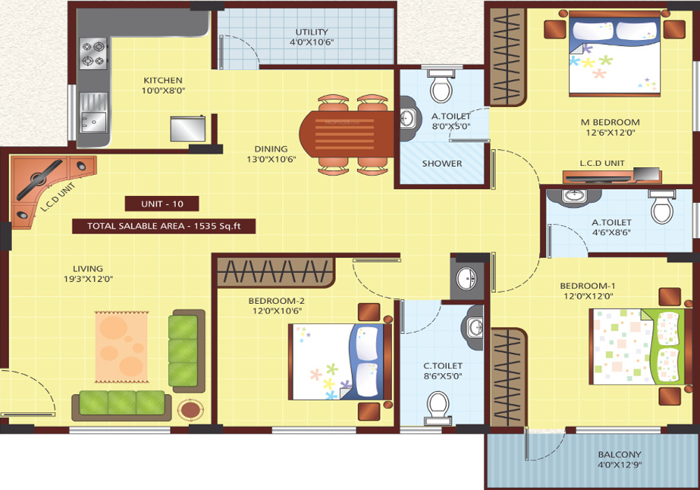 5 Elements Pranavi Pride (3BHK+3T (1,530 sq ft) 1530 sq ft) 5 Elements Pranavi Pride (3BHK+3T (1,530 sq ft) 1530 sq ft)