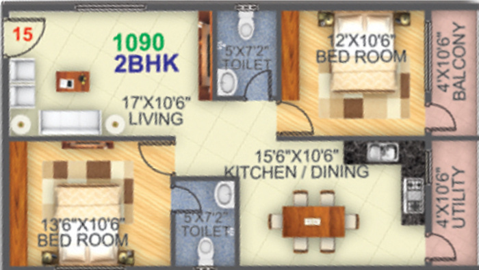 sun blossom Floor Plan Floor Plan