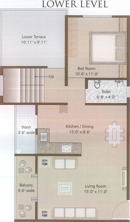 Param Greens (3BHK+3T (1,860 sq ft) 1860 sq ft)