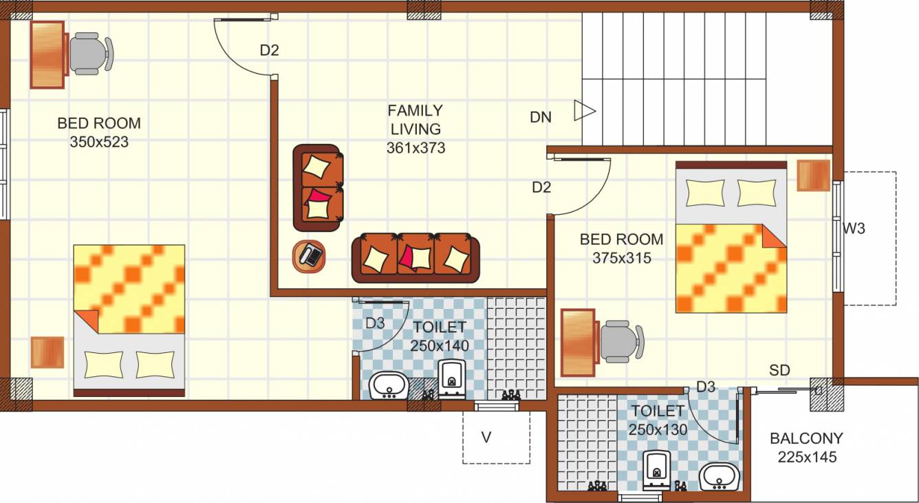 Verdant Woods (3BHK+3T (1,970 sq ft) 1970 sq ft) Verdant Woods (3BHK+3T (1,970 sq ft) 1970 sq ft)