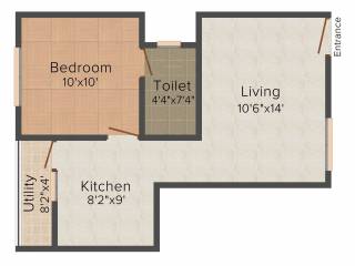 Victory Sanchar Shelters (1BHK+1T (540 sq ft) 540 sq ft) Victory Sanchar Shelters (1BHK+1T (540 sq ft) 540 sq ft)