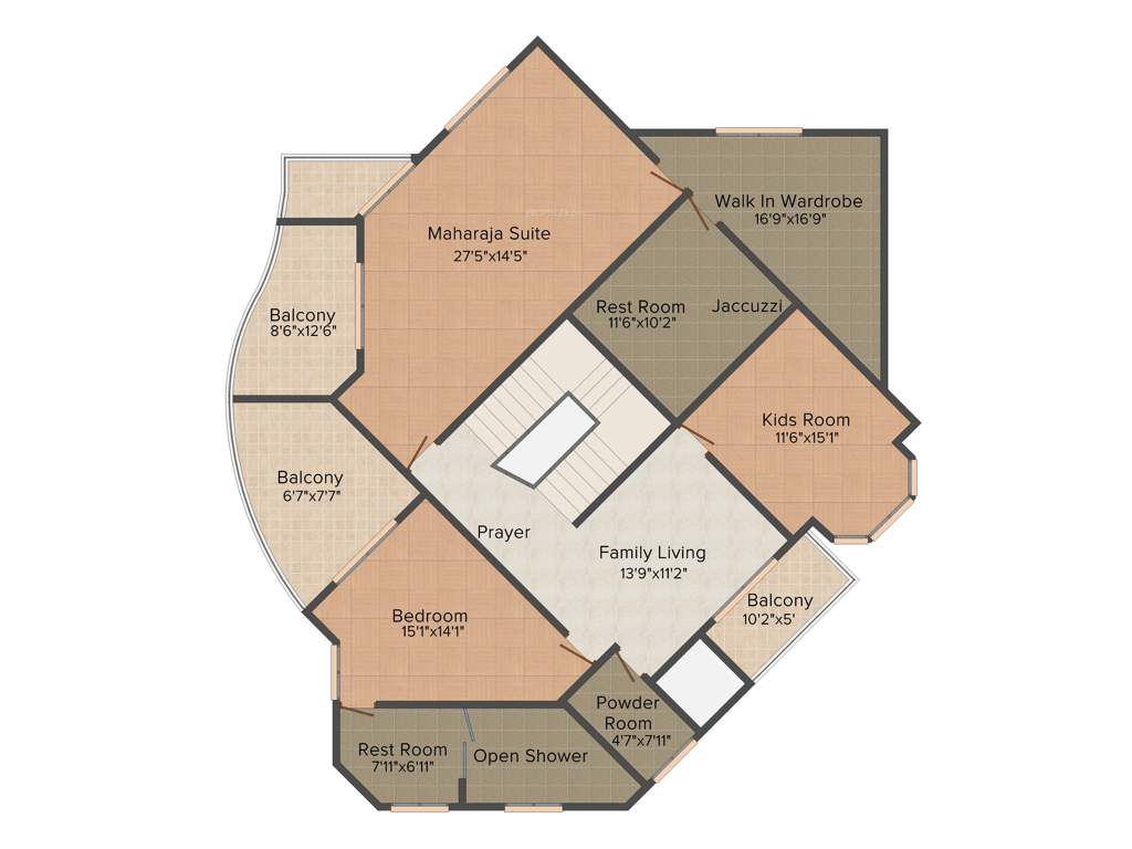 Anna Villa Florenza (4BHK+5T (5,019 sq ft) 5019 sq ft)