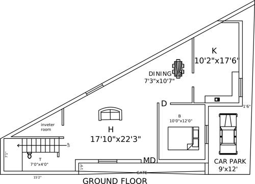 Rajeswari Mugalivakkam Phase 1 (3BHK+3T (2,364 sq ft) 2364 sq ft)