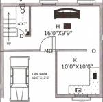 Rajeswari Row House (2BHK+3T (1,053 sq ft) 1053 sq ft)