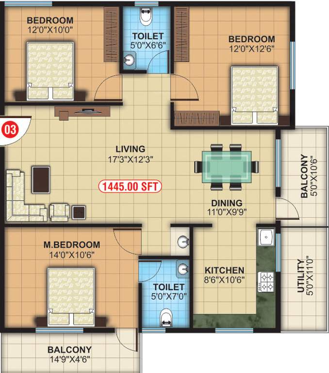 snr square white petals floor plan floor plan 660182