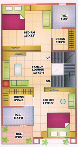 First Floor Plan casa greens villas Floor Plan First Floor Plan