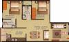i1 Sai Comforts (2BHK+2T (871 sq ft) 871 sq ft)