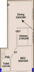 Chandrathara Phase 1 (1BHK+1T (563 sq ft) 563 sq ft) Chandrathara Phase 1 (1BHK+1T (563 sq ft) 563 sq ft)