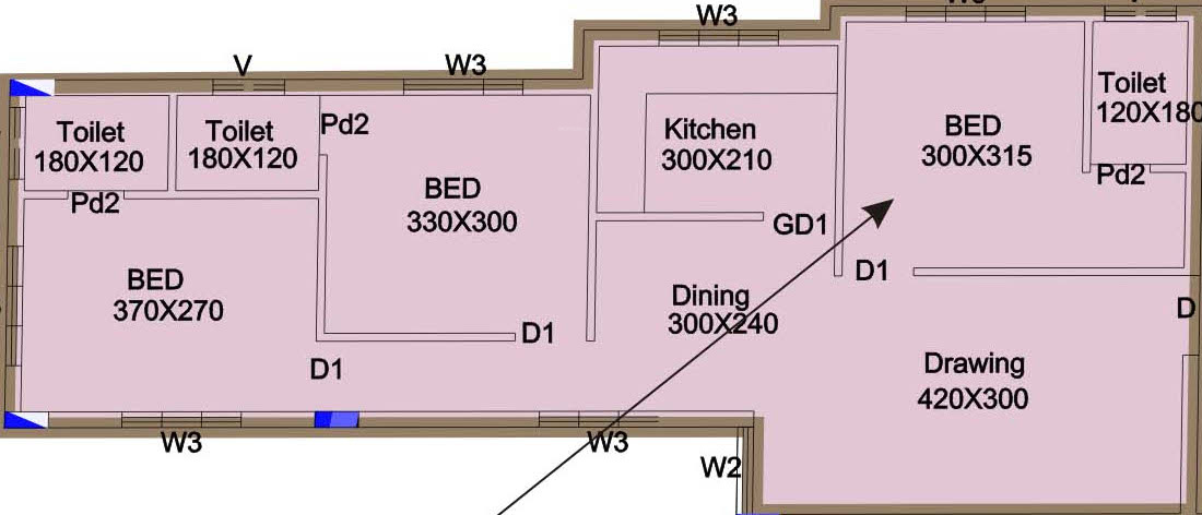 Chandrathara Phase 1 (3BHK+3T (1,170 sq ft) 1170 sq ft) Chandrathara Phase 1 (3BHK+3T (1,170 sq ft) 1170 sq ft)