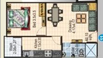 Floor Plan block-b-sarthak-galaxy Floor Plan Floor Plan