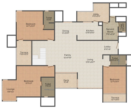 Upper Level Duplex Plan pristine Floor Plan Upper Level Duplex Plan
