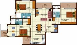 Golden Golden Palms (3BHK+3T (1,855 sq ft) 1855 sq ft) Golden Golden Palms (3BHK+3T (1,855 sq ft) 1855 sq ft)