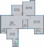 Shubh Casa Feliz (2BHK+2T (975 sq ft) 975 sq ft)