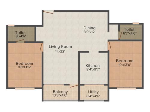 Land Pearl (2BHK+2T (1,200 sq ft) 1200 sq ft) Land Pearl (2BHK+2T (1,200 sq ft) 1200 sq ft)