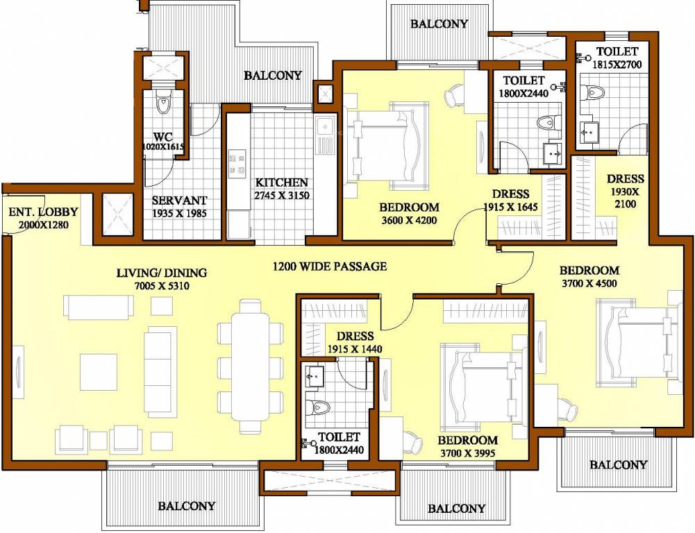 dolce Floor Plan Floor Plan