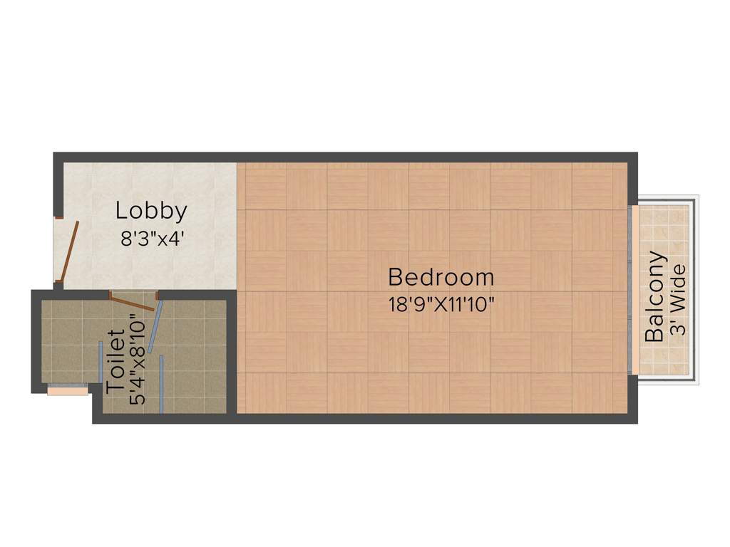 Om Gagar Exotica (1BHK+1T (550 sq ft) 550 sq ft)