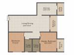 Nirmaan Madhuban (2BHK+2T (1,140 sq ft) 1140 sq ft)
