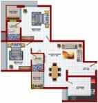 Dhanya Noahs Ark (2BHK+2T (1,157 sq ft) 1157 sq ft)