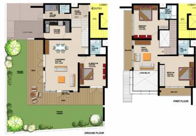 Nitesh Estates Camp David (3BHK+3T (2,897 sq ft) + Servant Room 2897 sq ft)