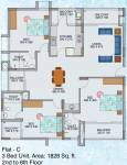 Lotus Ambady (3BHK+3T (1,828 sq ft) 1828 sq ft) Lotus Ambady (3BHK+3T (1,828 sq ft) 1828 sq ft)