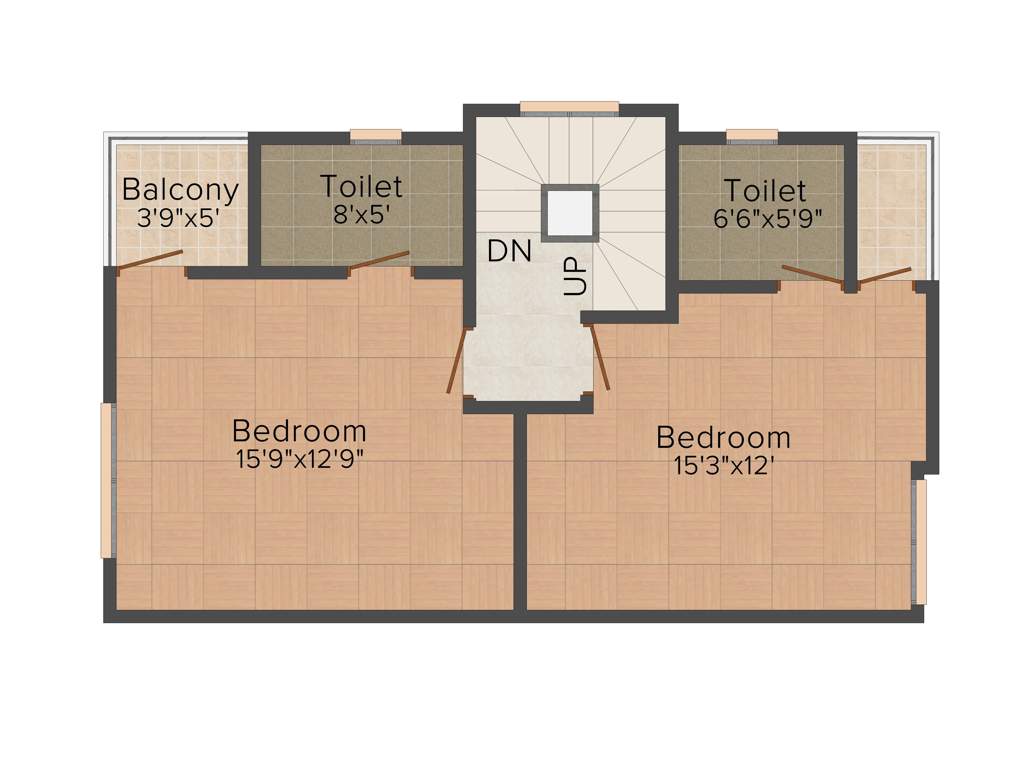 Fortune Greenfields 4 (4BHK+4T (1,800 sq ft) 1800 sq ft)