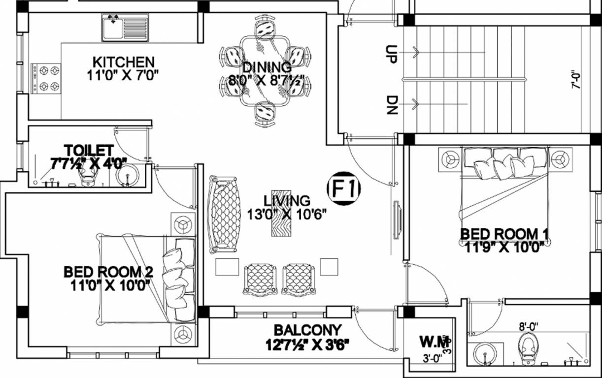 MS MM Oasis Phase II (2BHK+2T (905 sq ft) 905 sq ft) MS MM Oasis Phase II (2BHK+2T (905 sq ft) 905 sq ft)