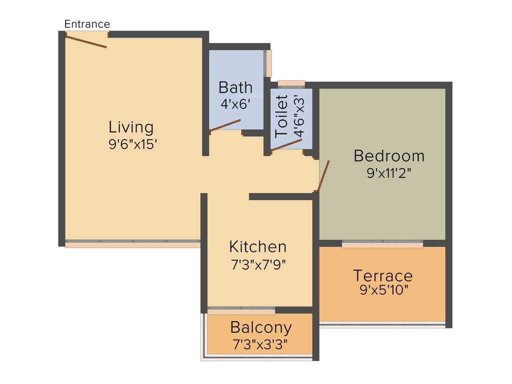 Siddhivinayak Garima (1BHK+1T (640 sq ft) 640 sq ft)