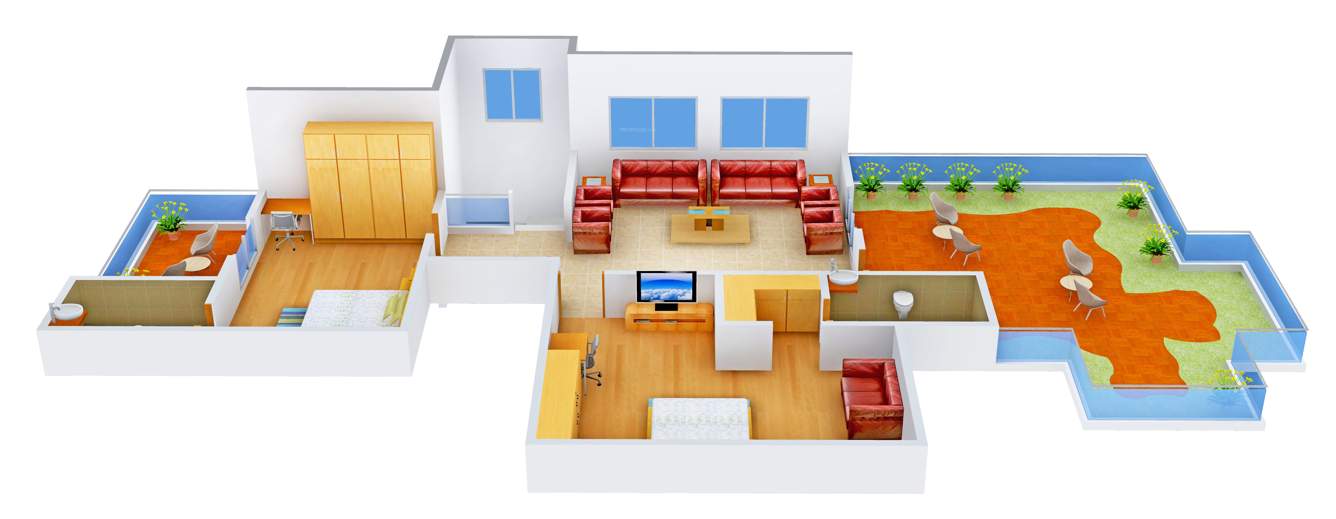 Olive Iantha (4BHK+4T (3,430 sq ft) 3430 sq ft)