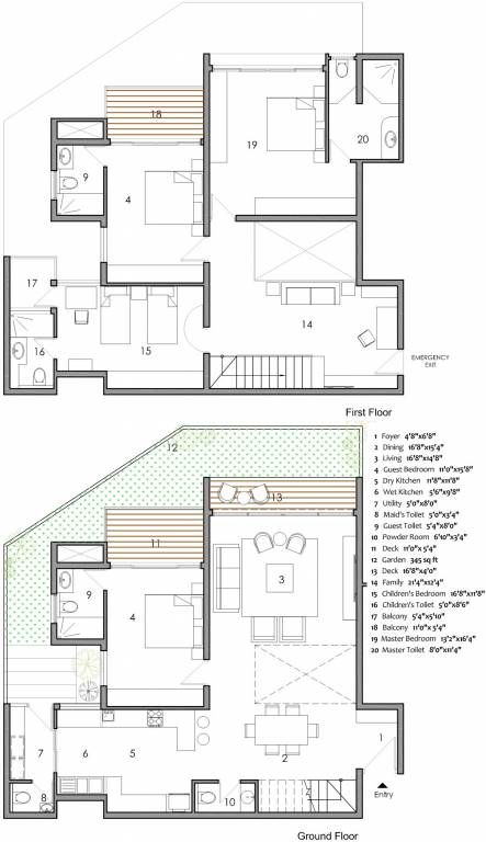 Inner Meadow In The Sun (4BHK+4T (2,850 sq ft) 2850 sq ft)