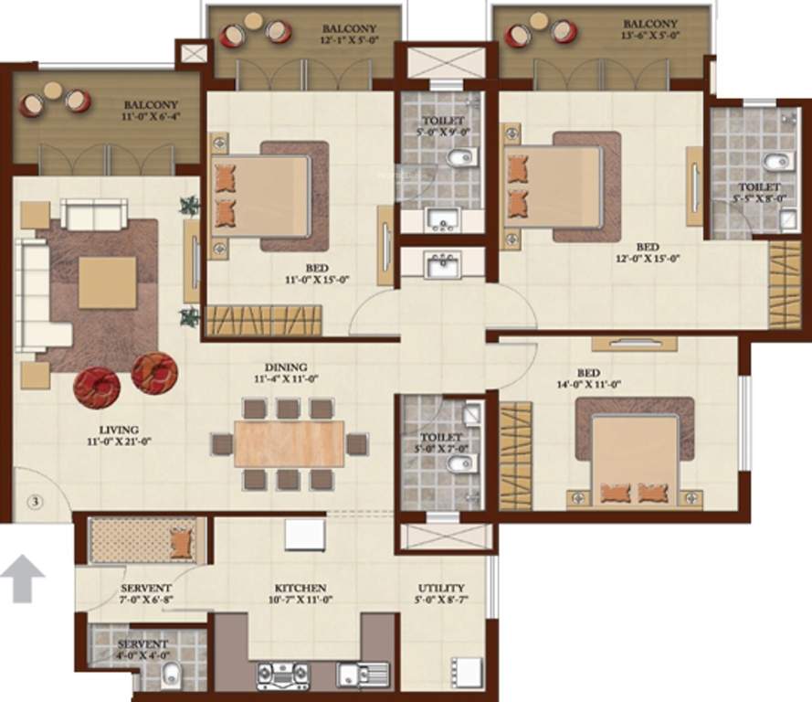  meadows Floor Plan Floor Plan