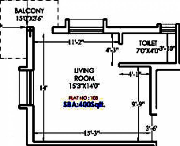 Whitepaper Leisure Home (1BHK+1T (400 sq ft) 400 sq ft)