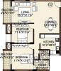 Citadel Aurum (2BHK+2T (1,215 sq ft) 1215 sq ft)