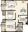 Citadel Aurum (2BHK+2T (1,215 sq ft) 1215 sq ft)