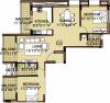 Citadel Aurum (2BHK+2T (1,220 sq ft) 1220 sq ft)