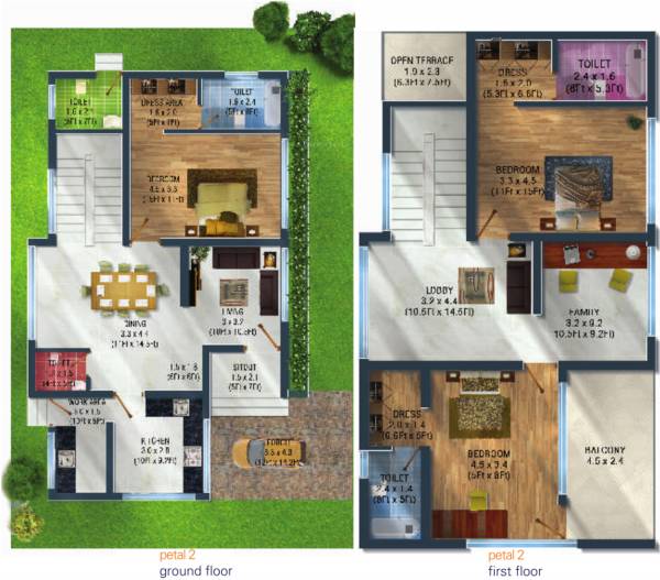 Platinum Flora (3BHK+5T (2,281 sq ft) 2281 sq ft)