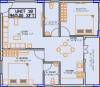 Prabhavathi Elegant (2BHK+2T (965 sq ft) 965 sq ft)