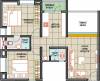 Ashapuri The Sacred Basil (2BHK+2T (823 sq ft) 823 sq ft)