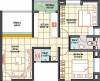 Ashapuri The Sacred Basil (2BHK+2T (819 sq ft) 819 sq ft)