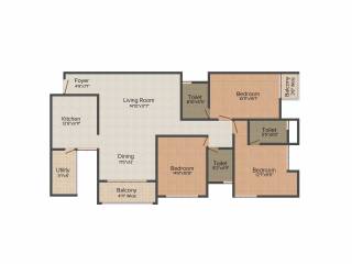 Umiya Willows (3BHK+3T (2,000 sq ft) Servant Room 2000 sq ft) Umiya Willows (3BHK+3T (2,000 sq ft) Servant Room 2000 sq ft)
