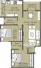SS Pratham Vrindavan (2BHK+2T (1,135 sq ft) 1135 sq ft)