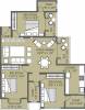 SS Pratham Vrindavan (3BHK+3T (1,520 sq ft) 1520 sq ft)