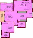 Floor Plan (2BHK+2T (1,230 sq ft) 1230 sq ft) Sagri Builders And Developers Om Vihar Floor Plan (2BHK+2T (1,230 sq ft) 1230 sq ft)