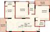 Kalkura Palace (2BHK+2T (1,270 sq ft) 1270 sq ft)