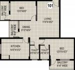 Agraja Sarovar (2BHK+2T (1,200 sq ft) 1200 sq ft) Agraja Sarovar (2BHK+2T (1,200 sq ft) 1200 sq ft)