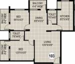 Agraja Sarovar (2BHK+2T (1,160 sq ft) 1160 sq ft) Agraja Sarovar (2BHK+2T (1,160 sq ft) 1160 sq ft)