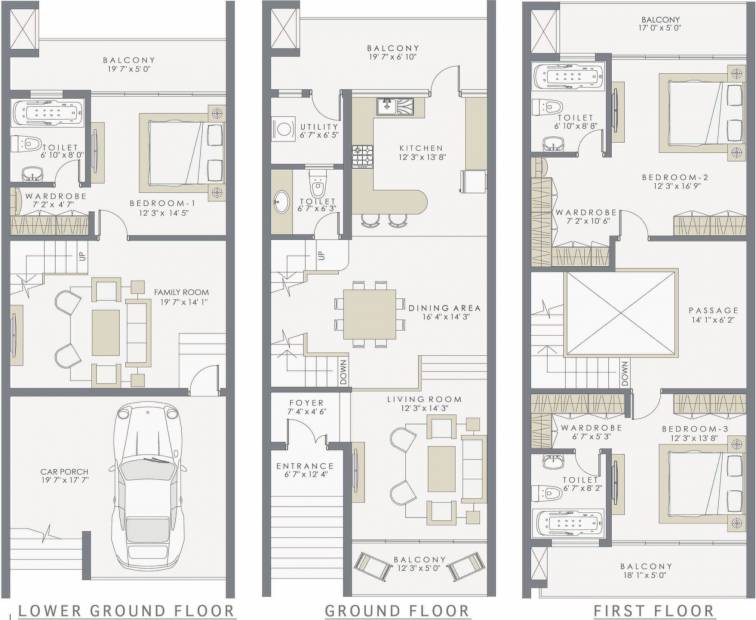 Ira Greens (3BHK+4T (3,188 sq ft) 3188 sq ft)