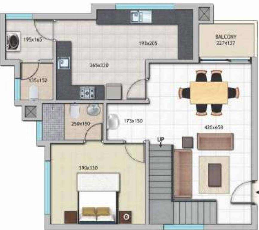 Crescent Tulip (4BHK+5T (2,367 sq ft) 2367 sq ft)