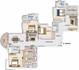 Crescent Platinum (4BHK+4T (2,401 sq ft) + Servant Room 2401 sq ft)