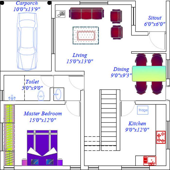 Sharada Ambaraj Ville (3BHK+3T (1,872 sq ft) 1872 sq ft)