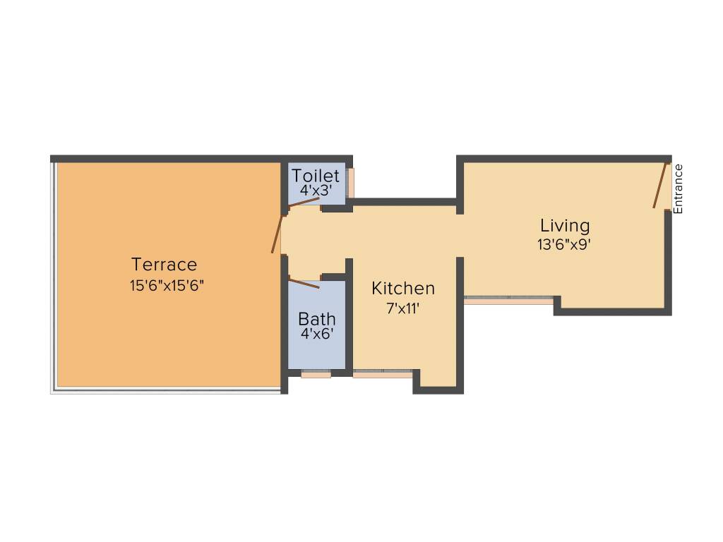 Venktesha Golden Wings (1BHK+1T (591 sq ft) 591 sq ft) Venktesha Golden Wings (1BHK+1T (591 sq ft) 591 sq ft)
